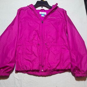 Columbia Magenta Raincoat for Women